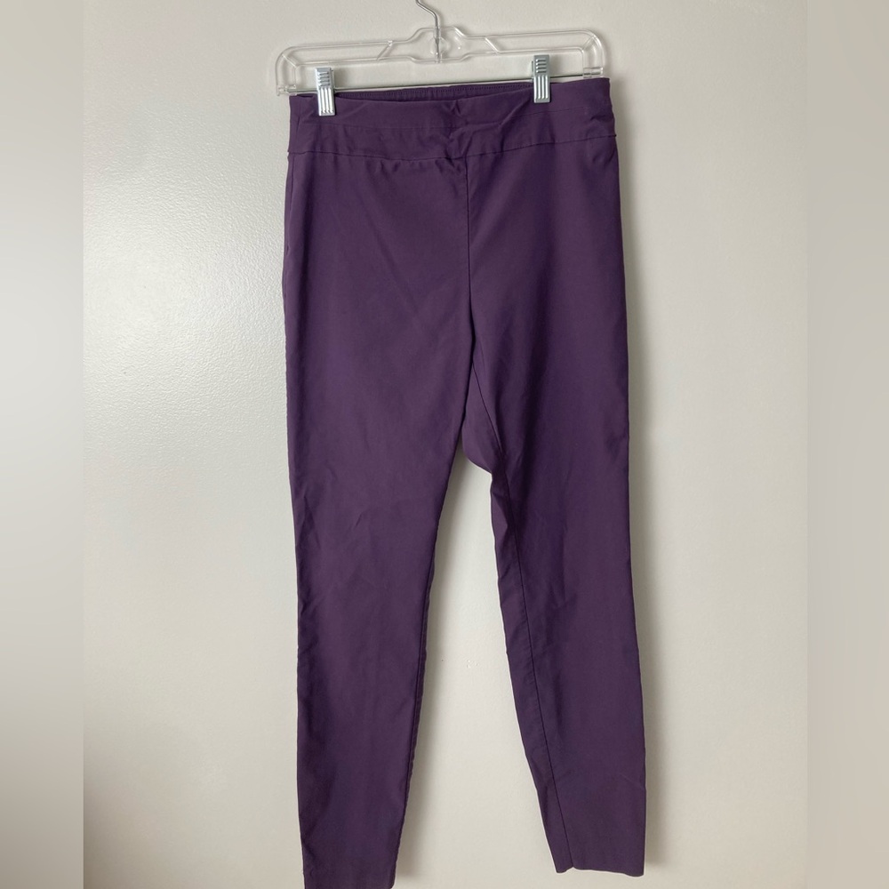 💜 New York and Company Women’s Purple Small Skinny Dress Pants